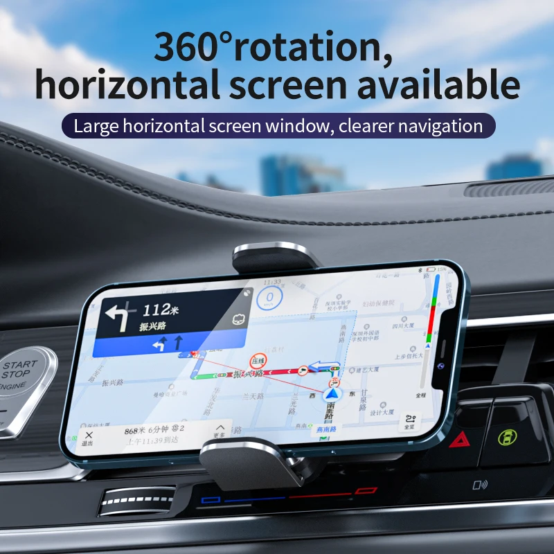 2021 New Design Smart Sensor P7 Car Electric Phone Bracket Automatic Air Vent Mobile Phone Holders