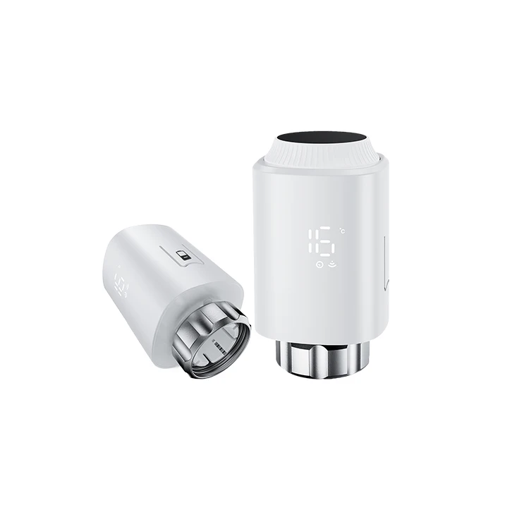 Tuya wifi Zigbee Programmable Smart TRV Radiator Valve Wireless Wifi Thermostatic Radiator Valve Head