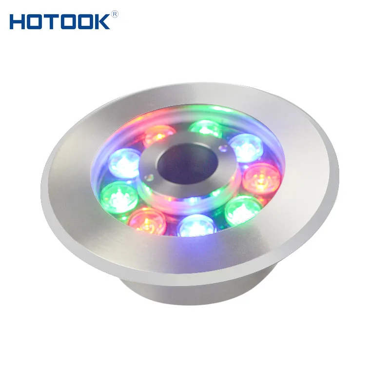  Водонепроницаемая насадка для фонтана RGB светодиодные фонари Dmx улицы под водой IP68 подводный светодиодный