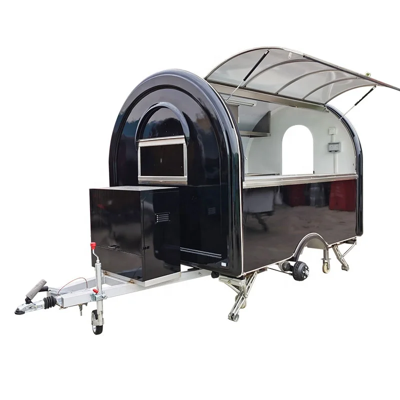 UKUNG food trailer for sale canada food trailer with deep fryer concession windows for food trailer