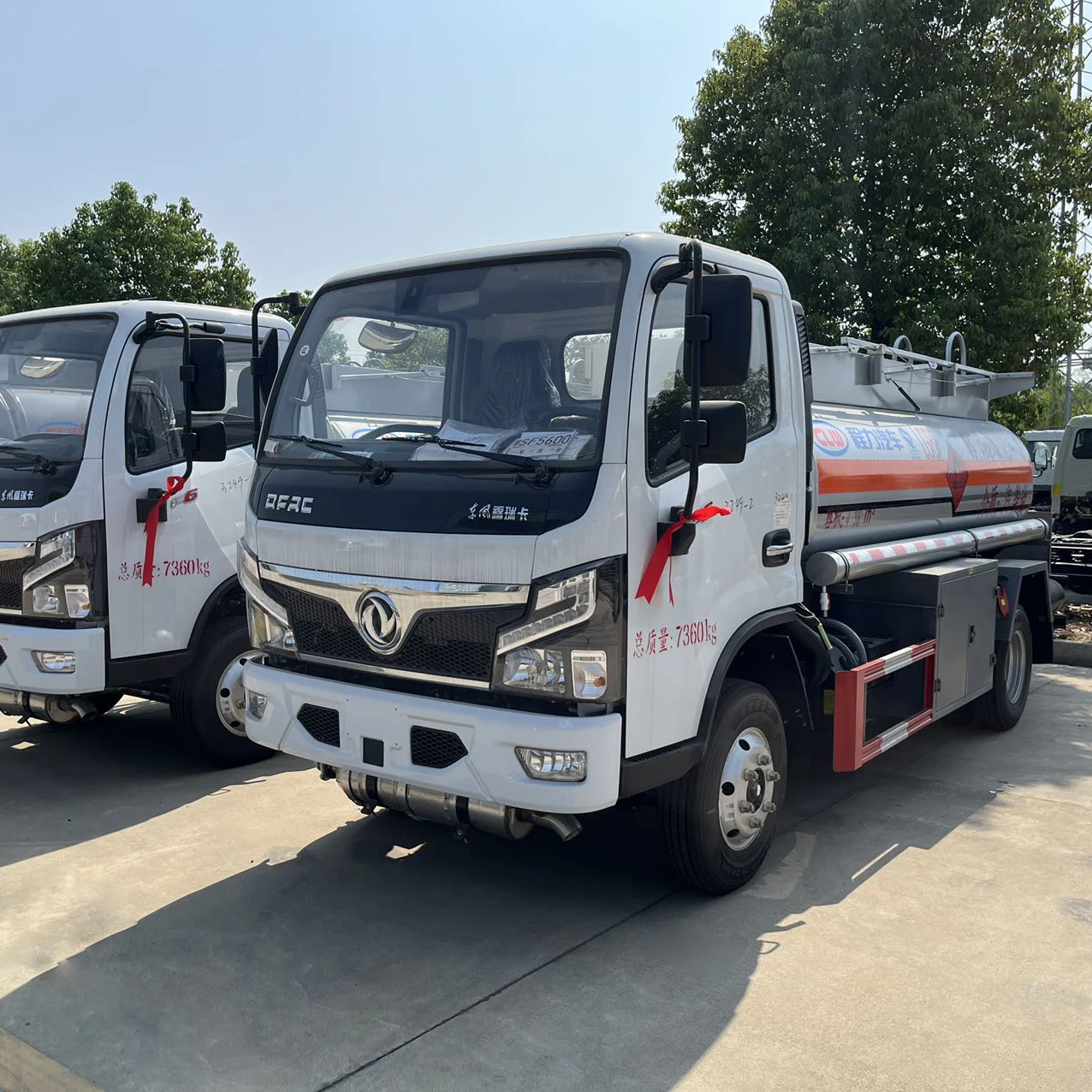 Dongfeng шасси квадратный Танк грузовик нефтяной танкер