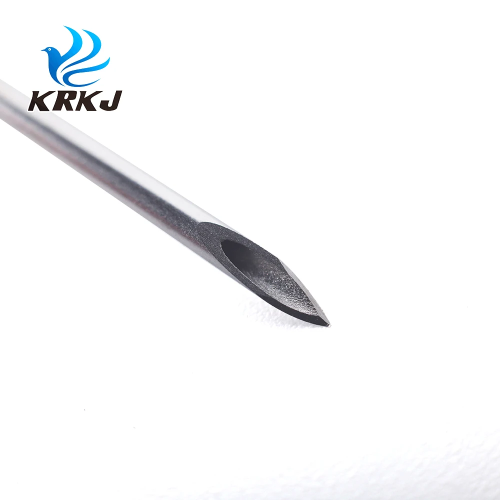 CETTIA KD402 reusable brass hub hypodermic 22g needle for animals