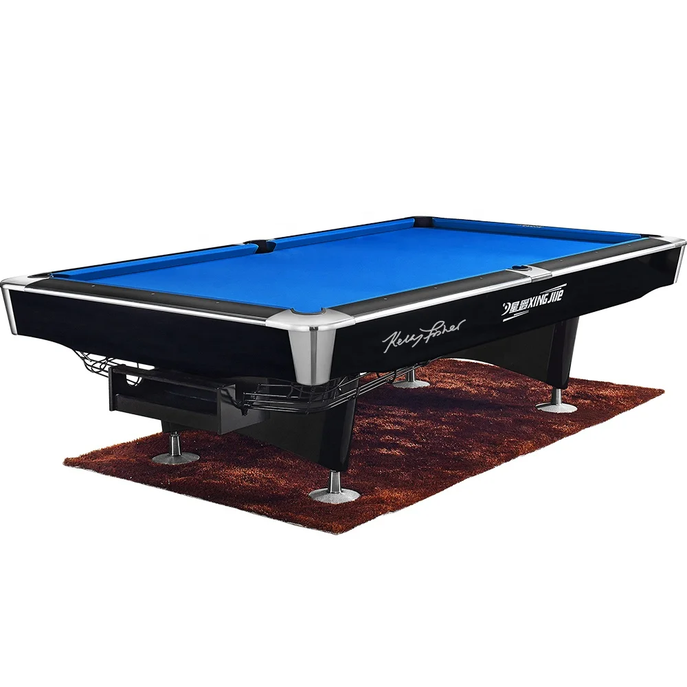 Cheap Price 9FT Solid Wood American 9 balls Pool Table With Auto Ball Return System