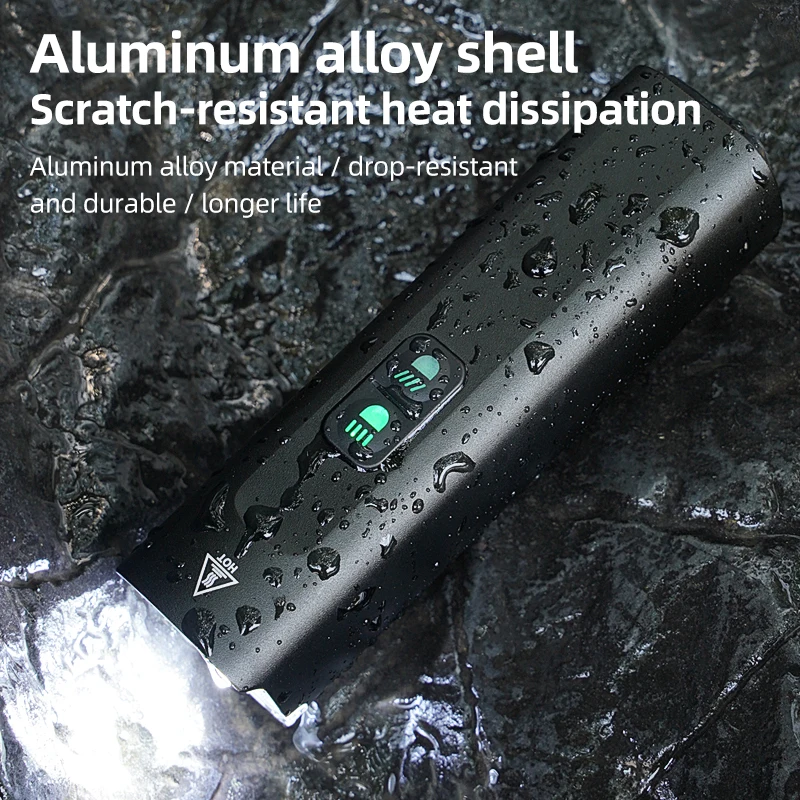 Aluminum Alloy Rechargeable Headlights 1100 Lumens Super Bright Bike Headlights 2000/4000 Mah Large Capacity Mtb Headlights