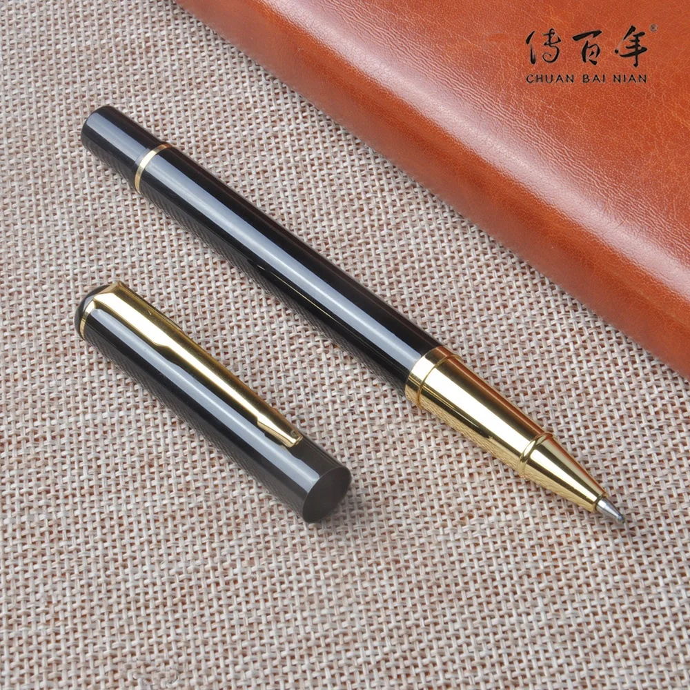High quality promotional business gift metal roller pen with laser logo