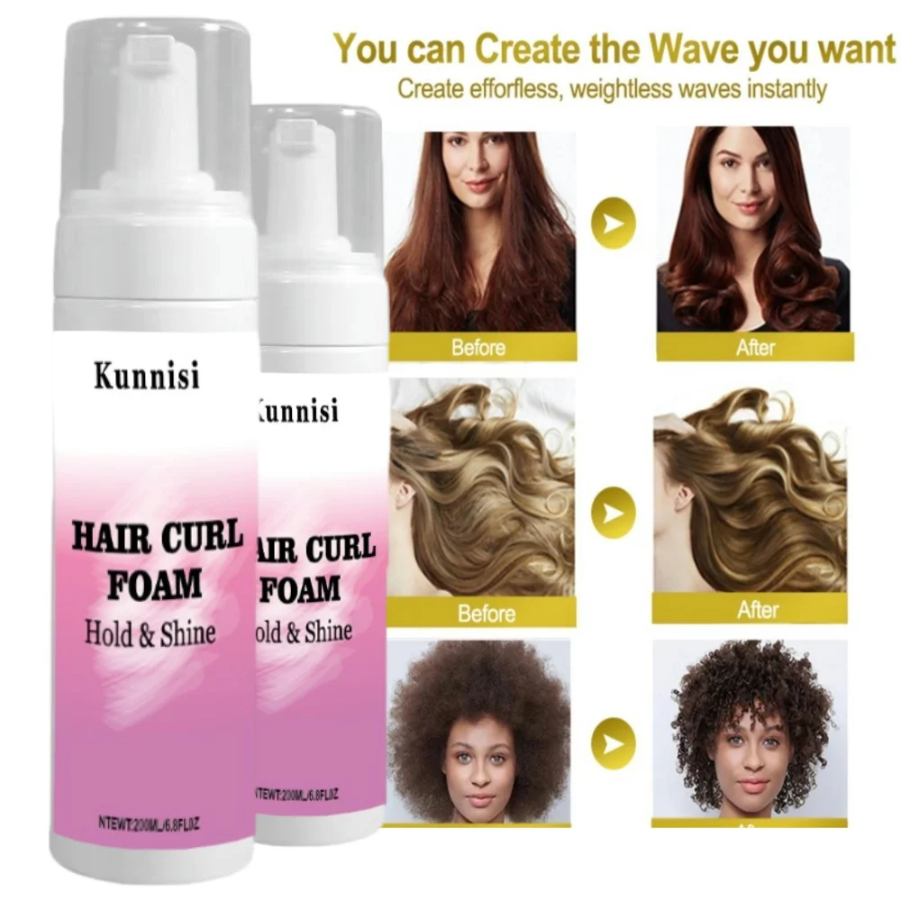 Mousse durable strong hair grip mouse foam private label customized fragrance modeling curly wig knitting Mousse