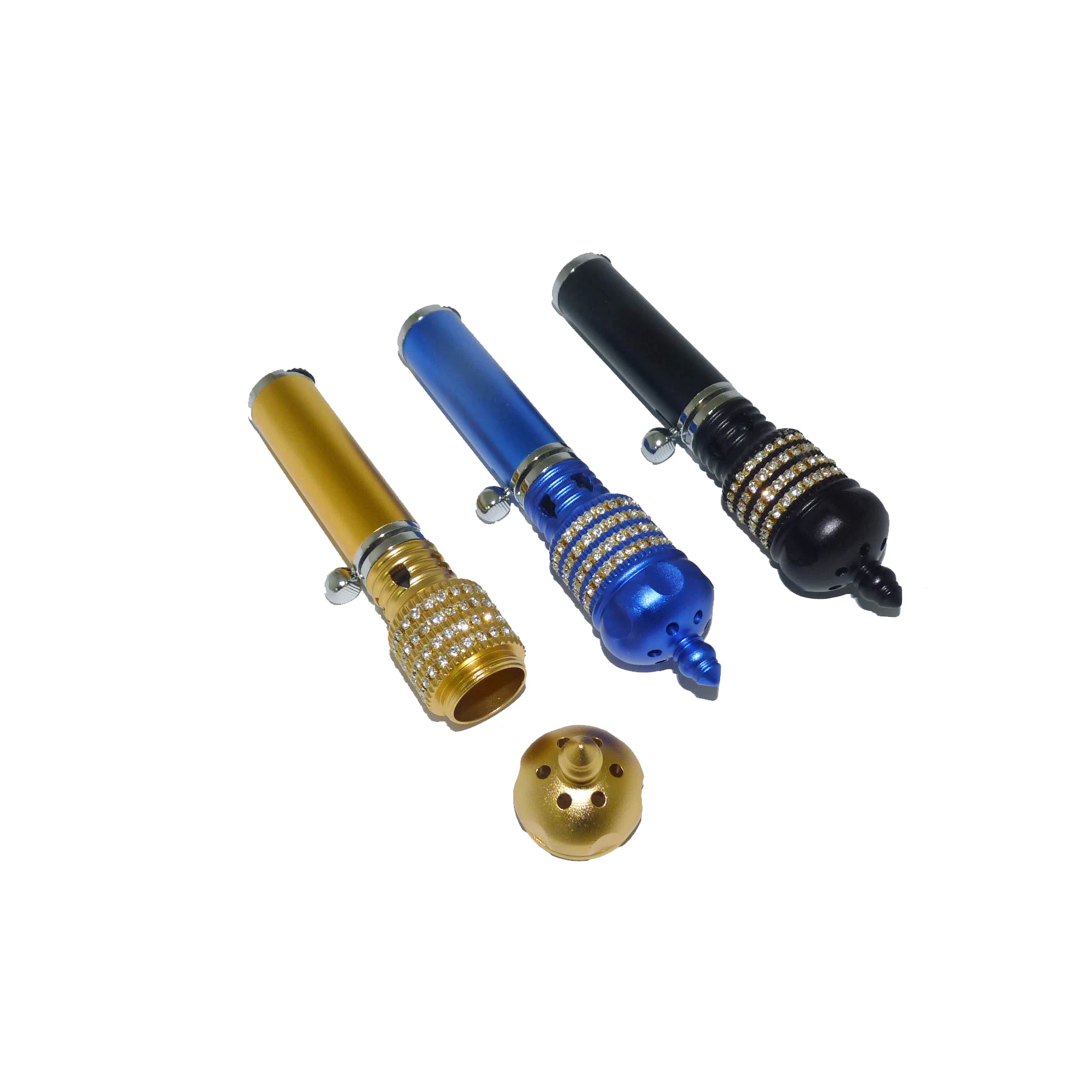 Hot sale manual incense burner Lighter mini arabic sublimation incense burner censer pen with gas refilling lighters