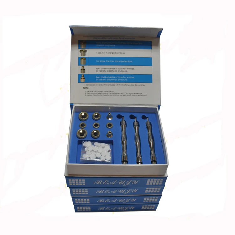 Chinese products sold microdermabrasion diamante micro crystal diamond dermabrasion tips