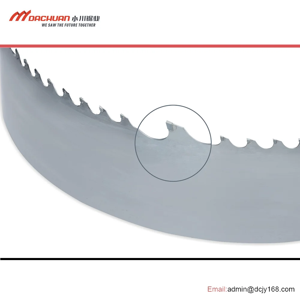 High quality TCT saw blade carbide tip band saw blade 55mm for woodworking by welded