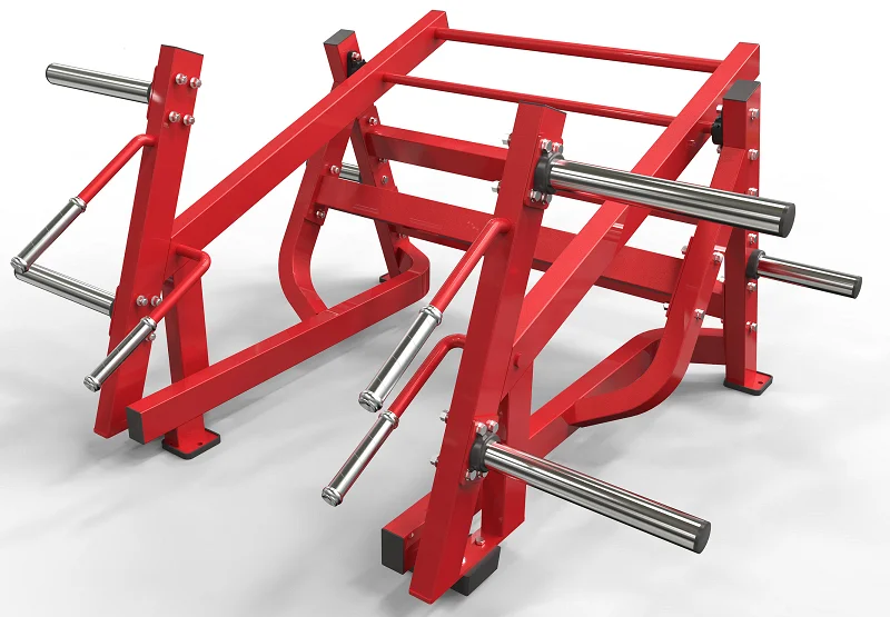 Shandong Lanbo Fitness gym equipment hammer strength free weight strength hip and glute exercise body building training machine