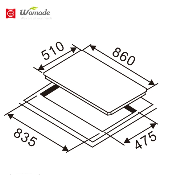 professional manufacturer gas hob