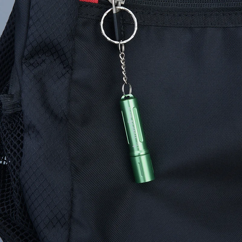 Aluminum alloy body hard oxidation 1.2V 900mAh battery 7.5g light weight mini torch light