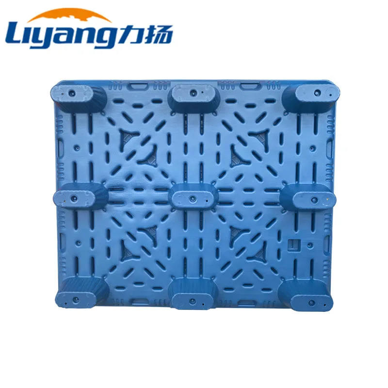 Wholesale Price HDPE Cargo Heavy Duty Export Pallet Quality Nine Feet Plastic Pallets