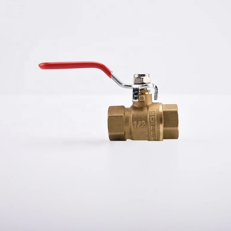 BT1013 top selling brass ball valve dn 50 with red handle