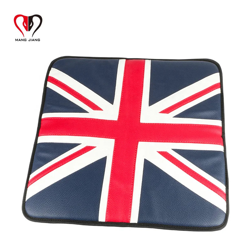Union Jack For Mini Cooper Seat Cover Season Breathable Flag Car Cushion R55 R56 R60 F54 F55 F56