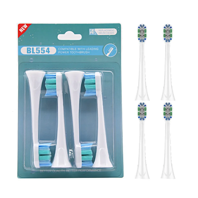 Patent Design Electric Toothbrush Heads BL554 DuPont Bristle Sonic Toothbrush Head For Philiip s