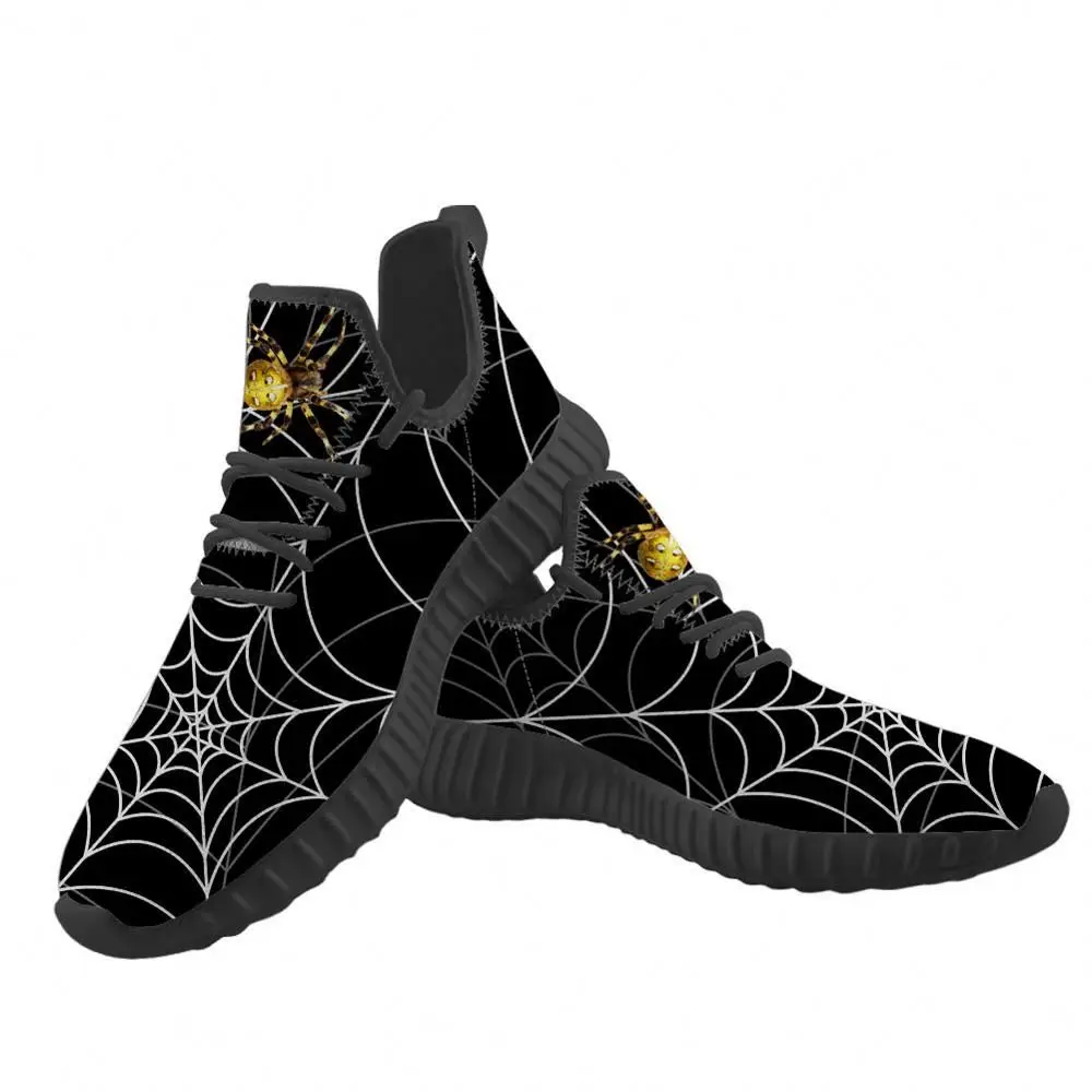  Cheapest Price Spider Black Printing Famous Rubber Footwear Shoes Male Best Sports