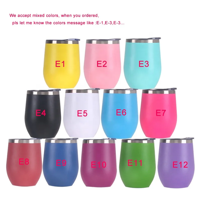 New product 2024 for kids 2025 Factory  Wholesale  Powder Coated 18/8 stainless steel wine tumbler cups with lid and straw