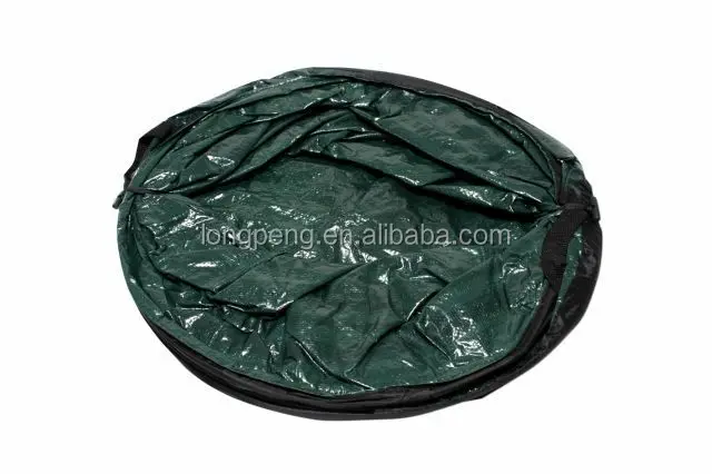 Складные садовые мусорные контейнеры из ПЭ, держатель для листьев, садовый мешок для отходов