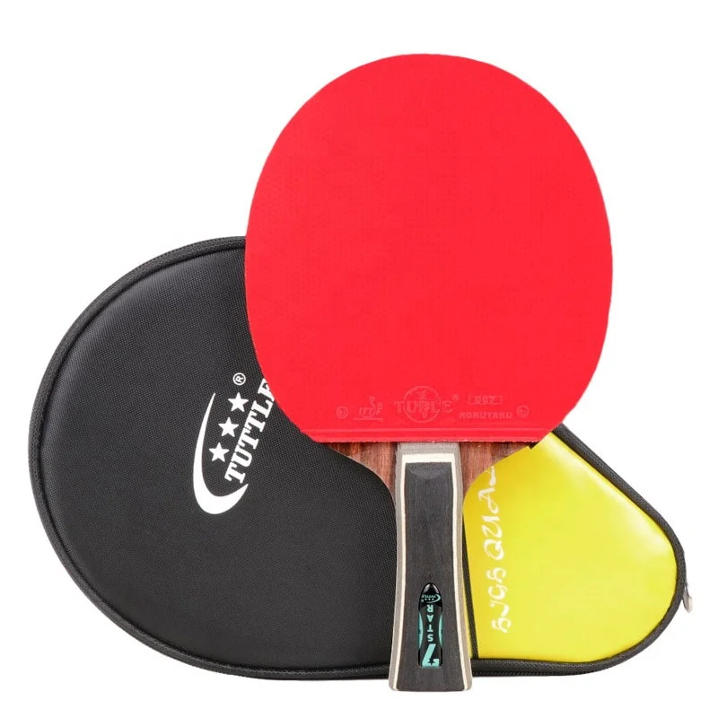 Single-mounted table tennis racket Seven-star table tennis racket for training games