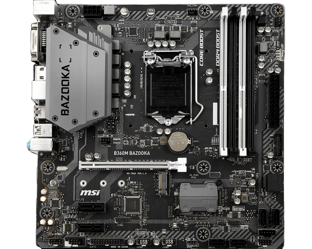 Stock New MS Computer parts Motherboard B360M B365M H310M LGA 1151 DDR4 pc motherboard part