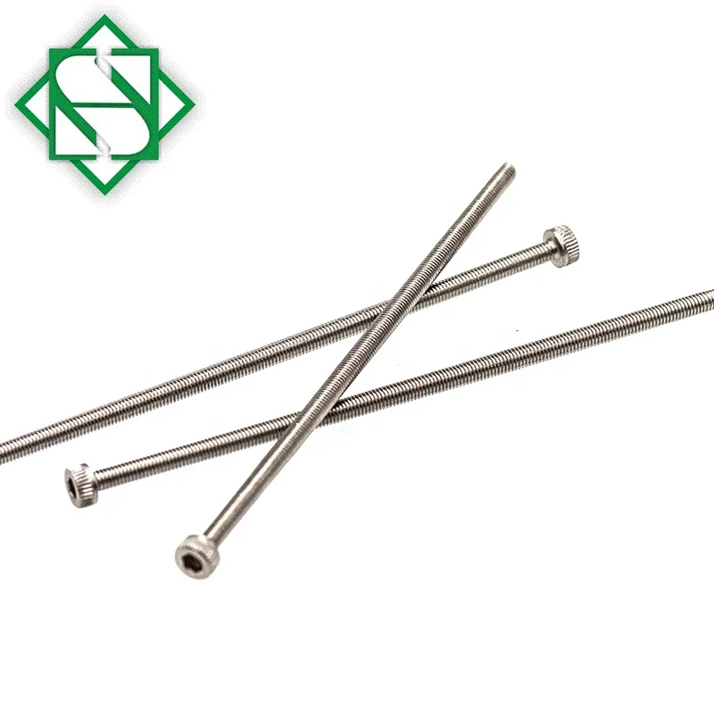 ISO4762 полностью из нержавеющей стали с резьбой A2-70 шестигранной головкой чашки винты