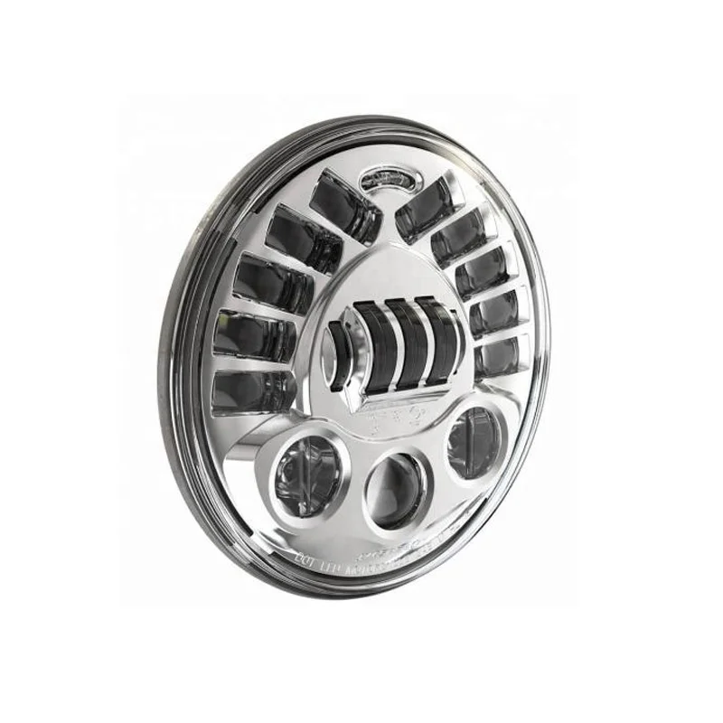 Светодиодный налобный фонарь Acer с датчиком поворота, 7 дюймов, для мотоциклов Harley Davidson Honda Yamaha