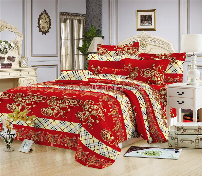 CHANGXING FABRIC MICROFIBER BRUSHED PRINTED BED SHEET FABRIC