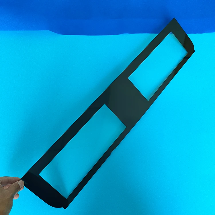 ultra thin display cover glass touch screen protector electric glass panel