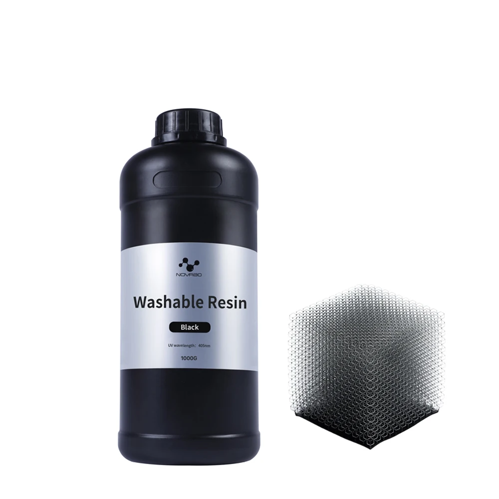 NOVA3D large 3d printer biodegradable uv resin 4K 6K 8K photosensitive photopolymer Water-cleanable resins for elegoo 3d printer