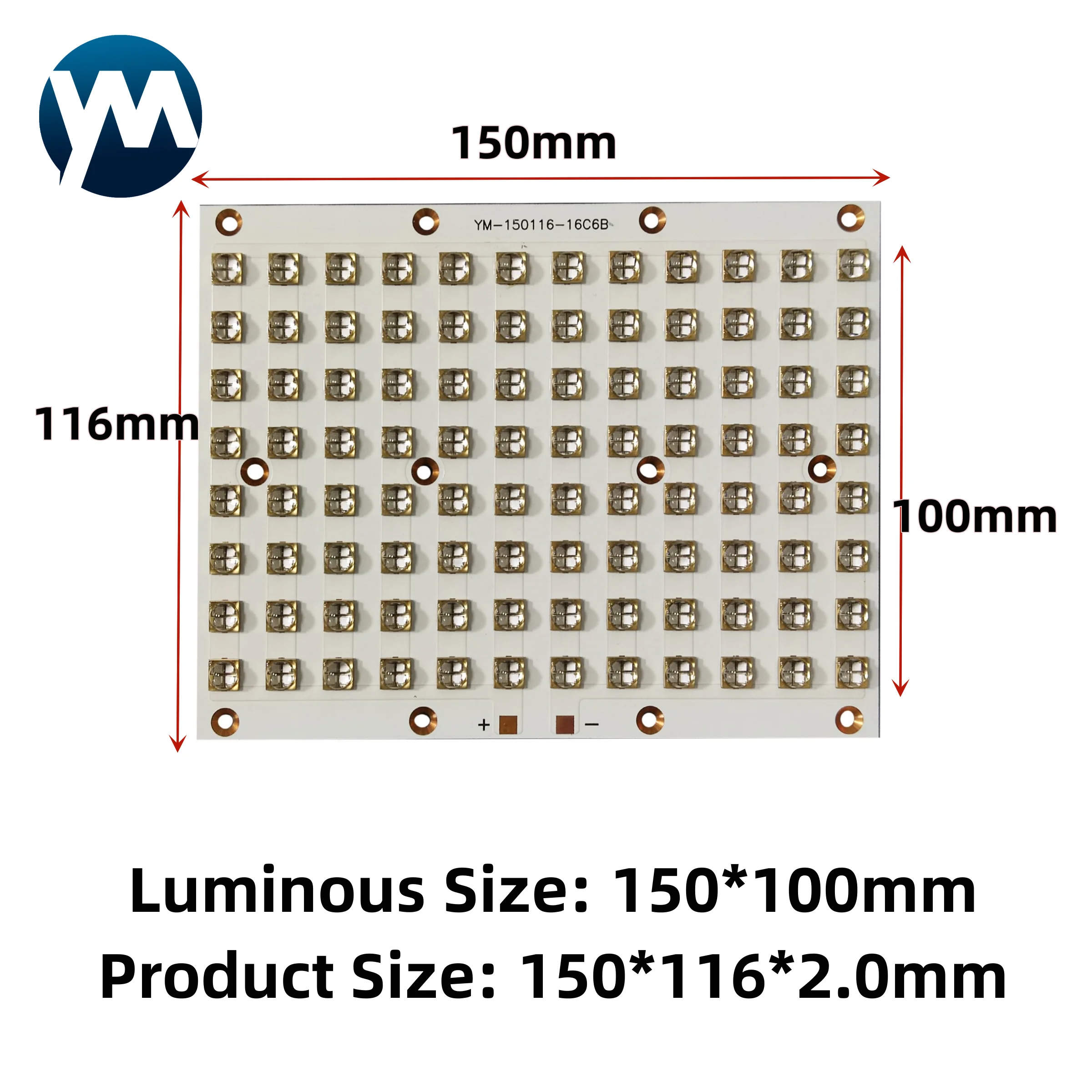 960W Lamp Beads Quartz Lens 6868 manufacturer for printing machine UV LED Module