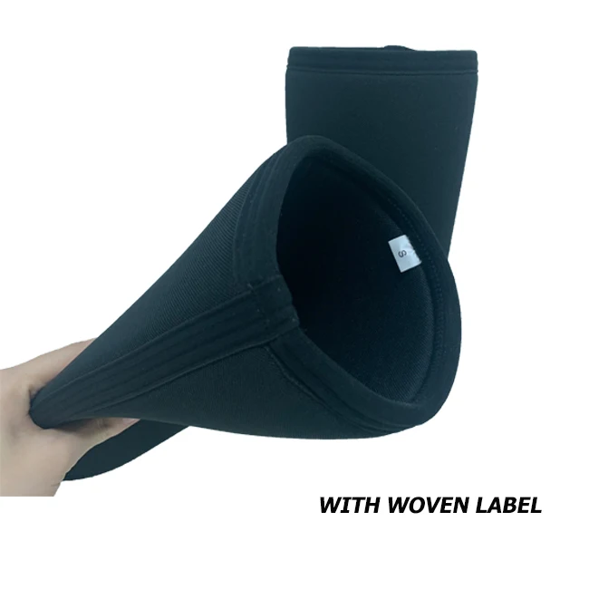  Customized logo and design black color 7mm Knee Sleeves