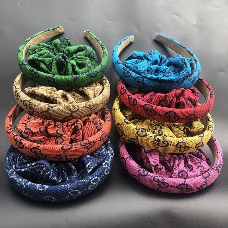 2022 new designer print headbands embellished headband elegant headband For women Hair Accessories