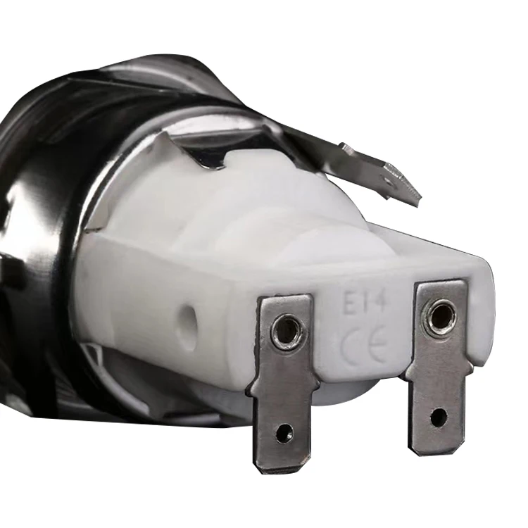 High temperature resistant oven lamp round head glass chimney oven lighting