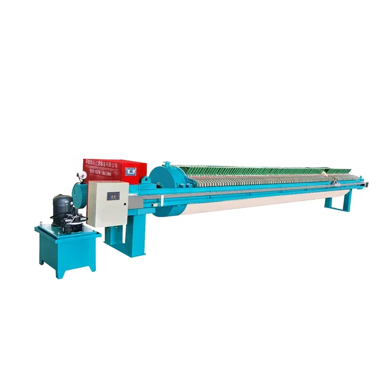 Ceramic Clay Filter Press Round Filter Press Machine For Kaolin Dewatering