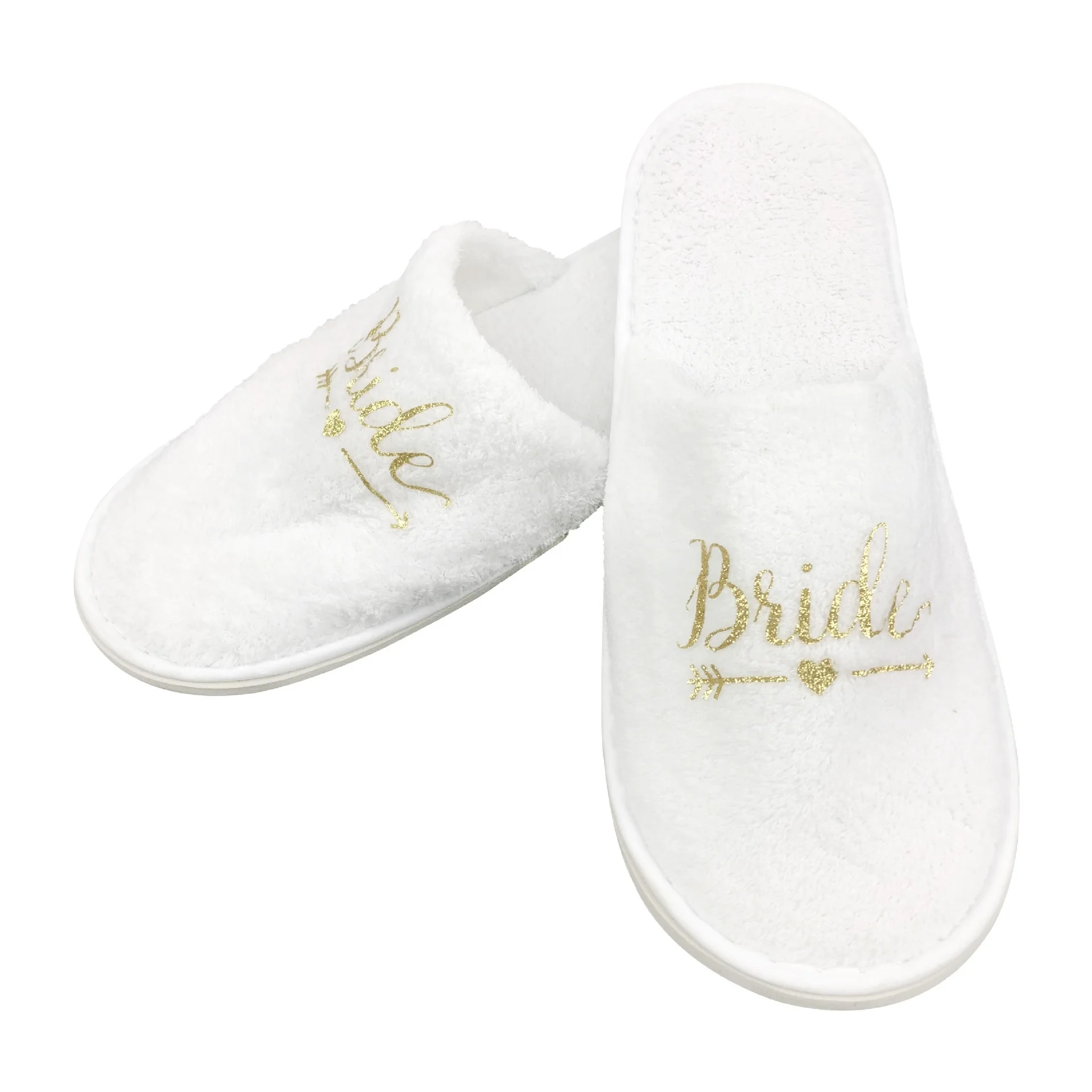 
Hawin Thickened Non-woven Bridesmaid Soft Slippers Good Quality Bride to be Slipper 