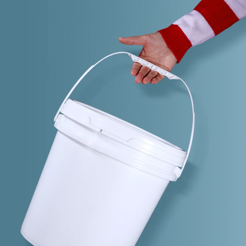 Wholesale 20L Plastic Pail 20 Liter Lamination Bucket For Industrial Coating Latex Paint With Handles