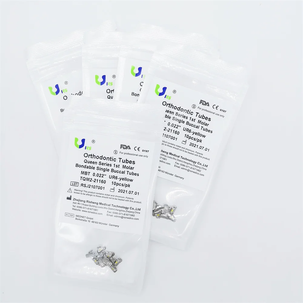 Orthodontic Single Bondable 1st Molar Buccal Tubes of RS MEDICO