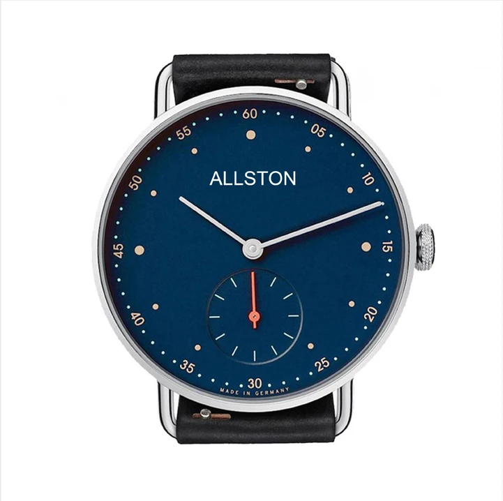 Allston Minimalist Gold Reloj Dropshipping Design Your Own Dial Guangzhou Watch Factory Custom Logo Mens Watch