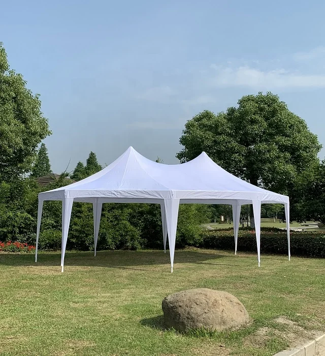 Luxury metal marquee event tent for wedding