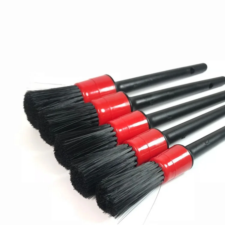 Hot Sale 5pcs Sharpened Wire Car Detailing Brush For Automotive Cleaning Wheel Fuel Tank Interior