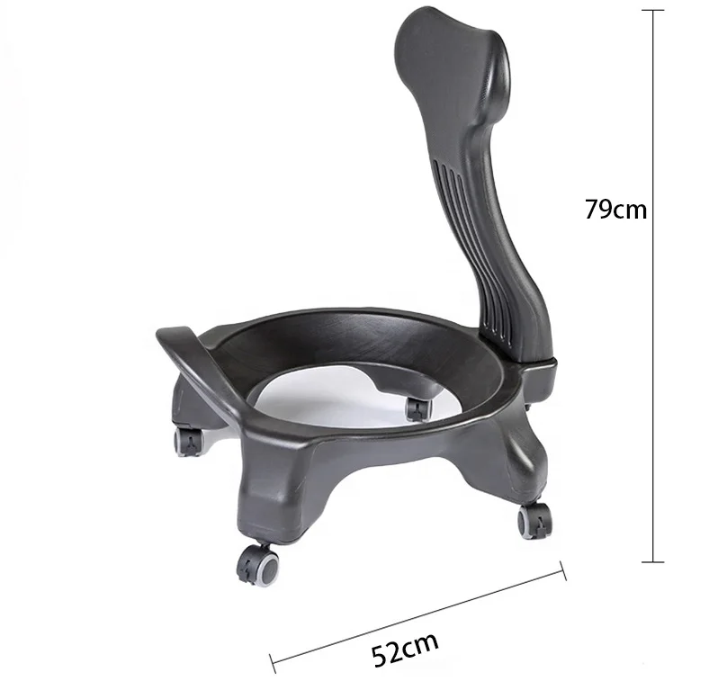 Classic balance ball chair sports stable yoga ball advanced ergonomic chair, suitable for home and office tables yoga ball chair