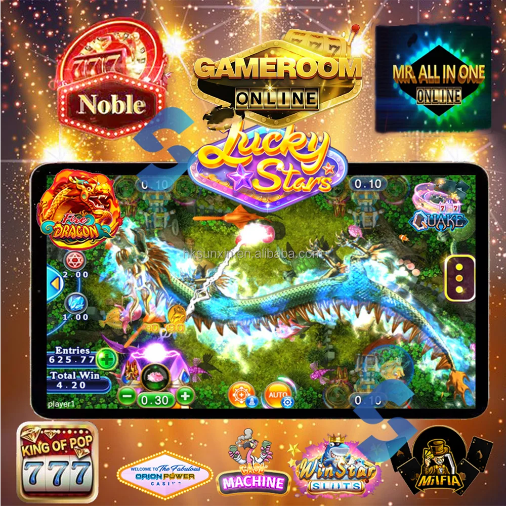 High selling V Orion Power Lucky Stars blink Big winner Noble Game Room Vault online fish game software app