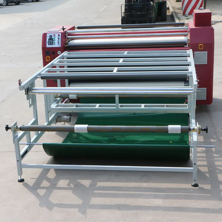 1.8m Heavy Duty Roll to Heat Press Machine Sublimation Roller Heater Heating with Platform