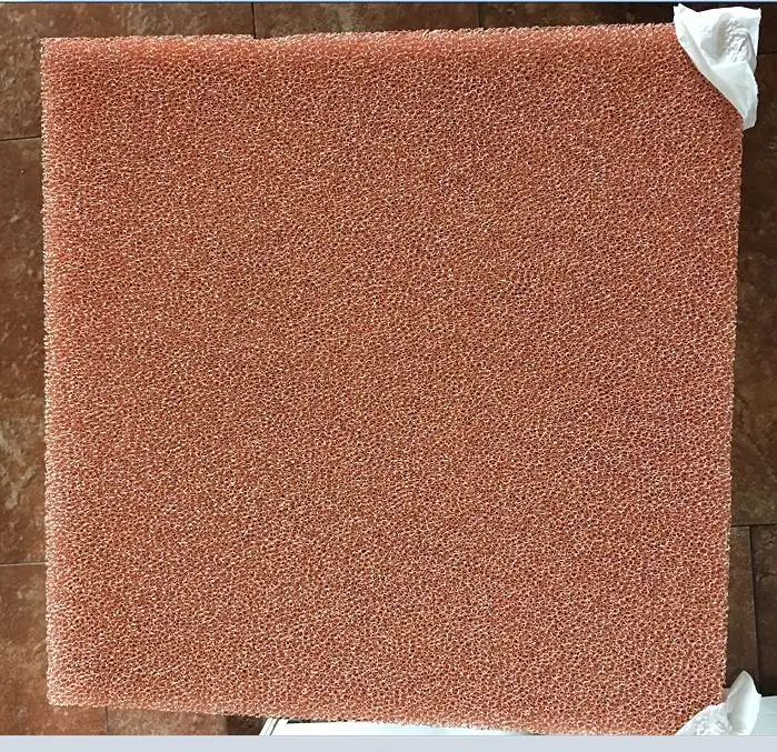 Copper Metal Foam for Catalysts and Thermal Conductive Metal Foam Bronze