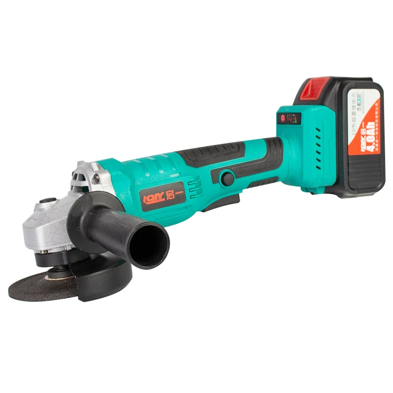 2 battery Household Professional 20V Li-ion/lithium battery Rapid Charging Cordless Angle Grinder angle grinder modified chainsa