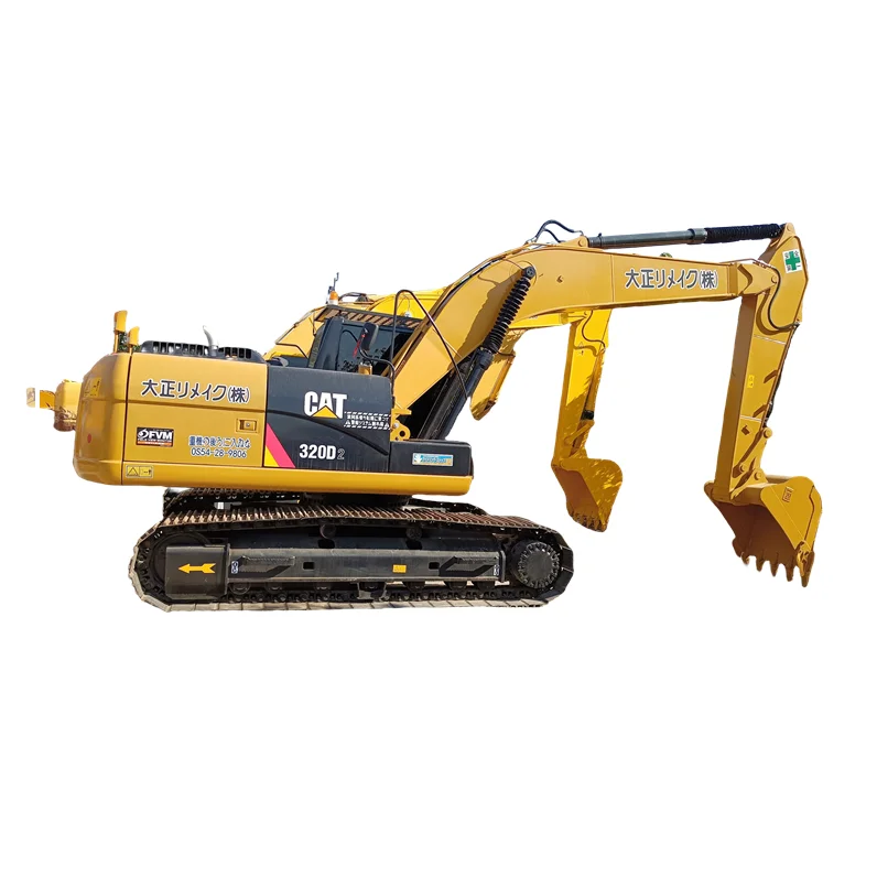 on sale Japan original CAT320D 2 used excavators caterpillar 20ton crawler heavy equipment cat320 Second hand digger