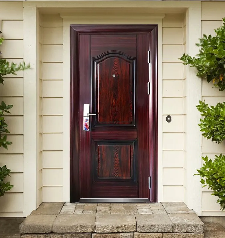 Premium luxury design exterior steel security entrance Metal main door