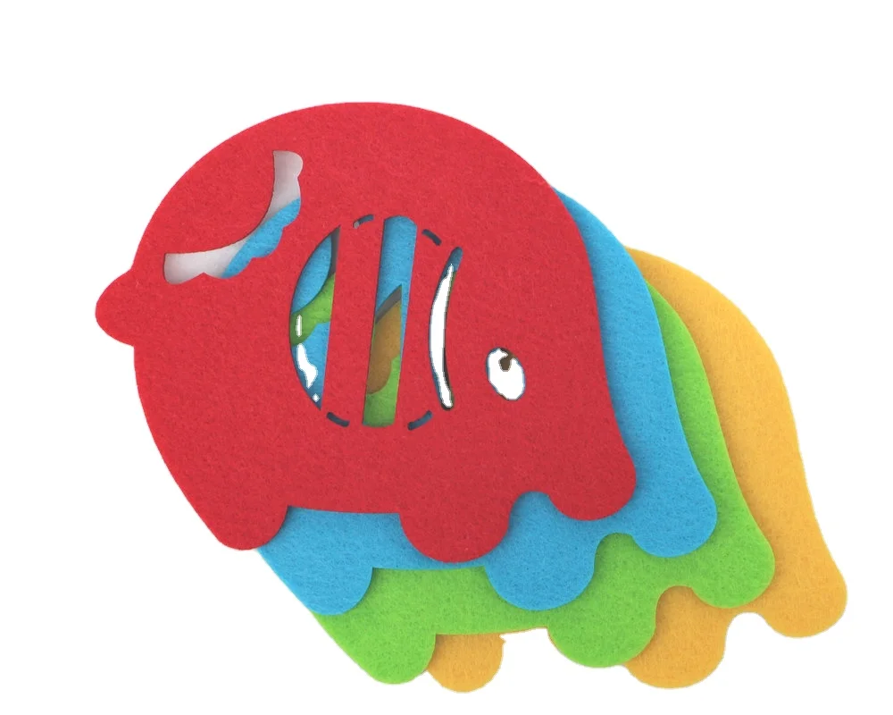 2024 Заводская поставка войлочная подстилка с фетровыми ковриками для кухонного обеденного стола