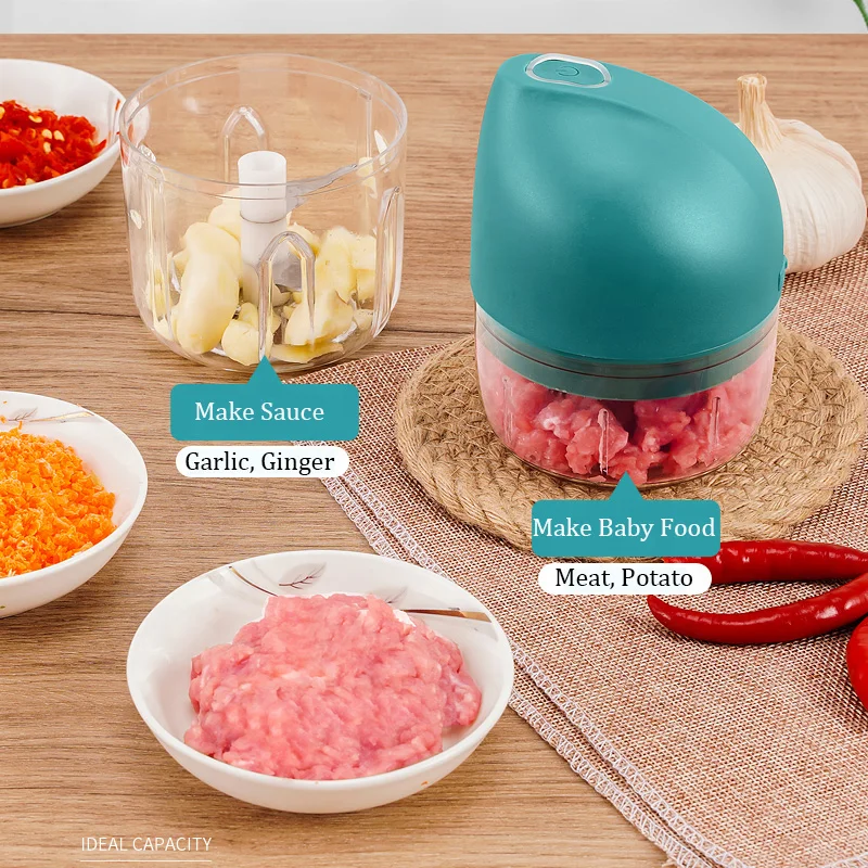 Kitchen appliance termo mix multifunctional food chopper usb electric mini chopper